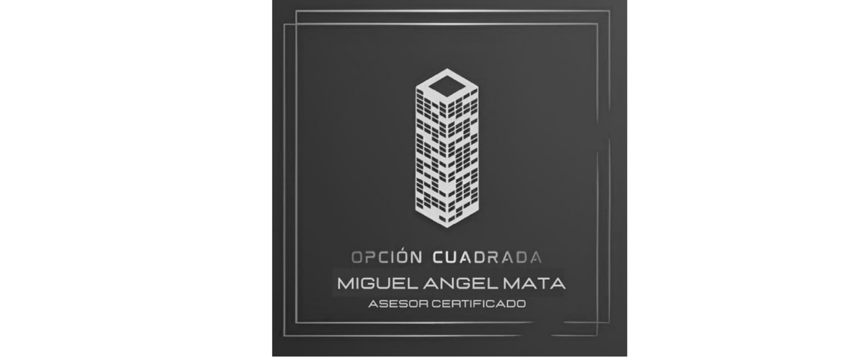 Logo inmobiliaria Opción cuadrada