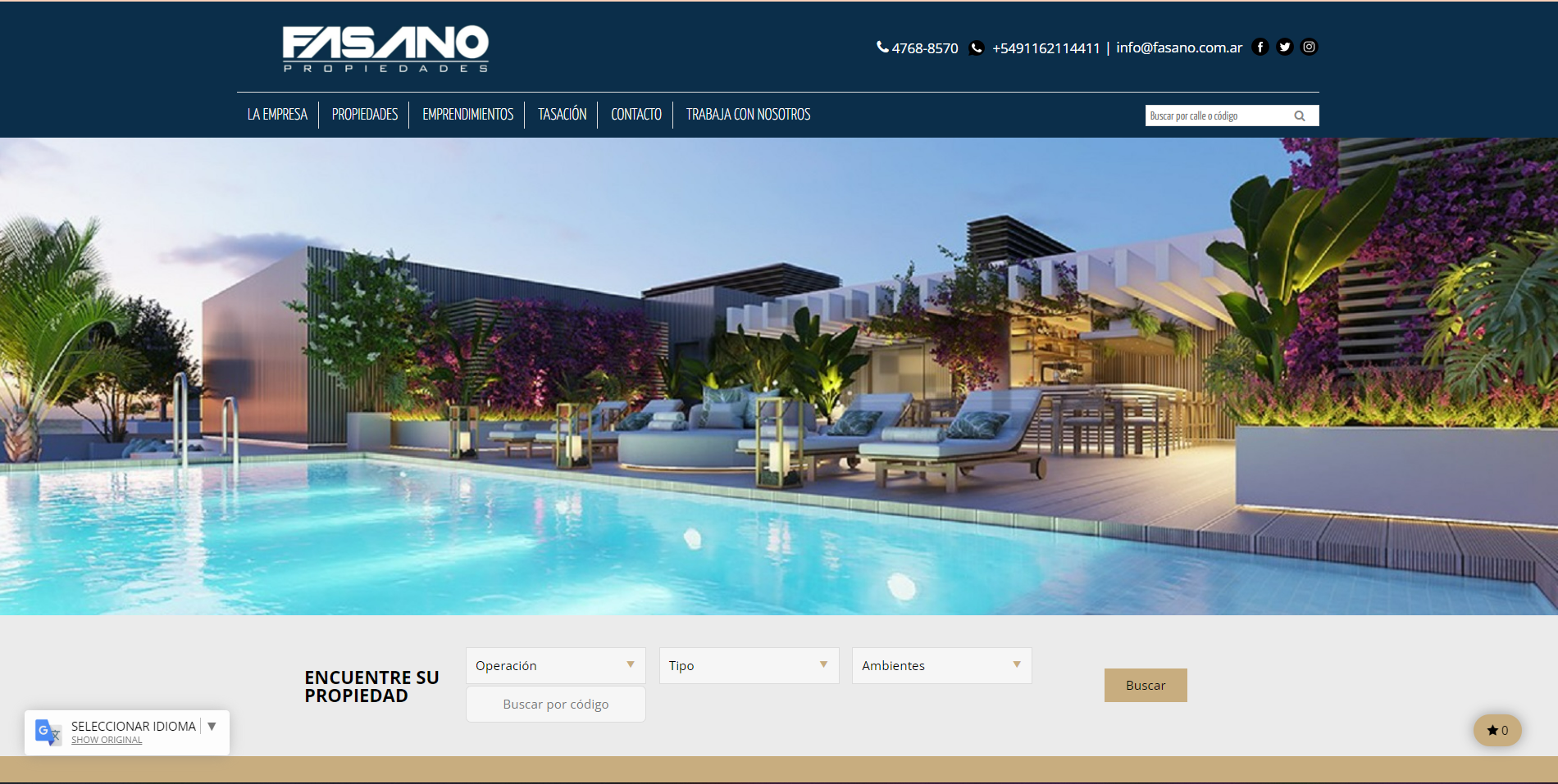 Fasano Propiedades by Tokko Broker